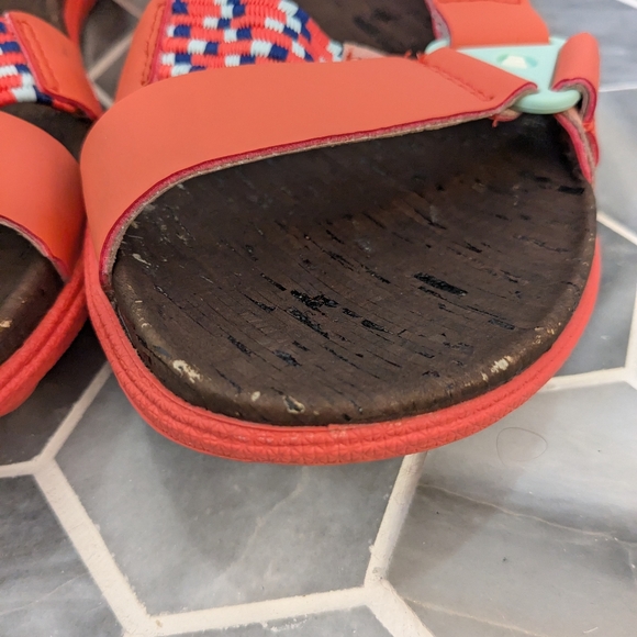Merrell Around Town Sunvue Coral Strappy Hiking Outdoor Sandals Size 6 Women's - Picture 9 of 12